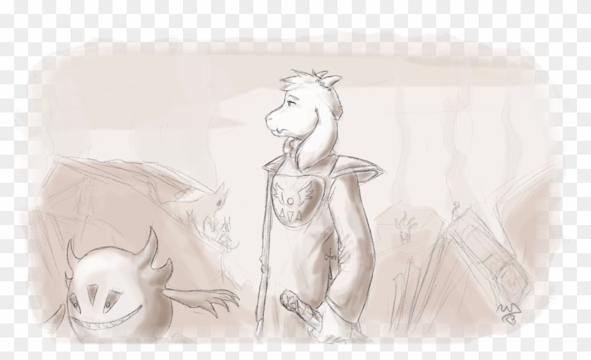 Soul Dichromatism - Soul Dichromatism Asgore Clipart