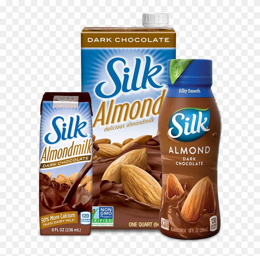 Photo Of Shelf-stable Dark Chocolate Almondmilk - Silk Soy Milk Clipart #5262798