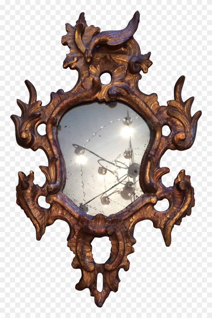Antique Italian 18th-century Baroque Mirror - Antique Clipart #5262853