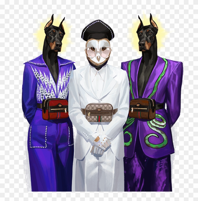 Ignasi Monreal Planehunters, 2017 Acrylic On Photoshop - Gucci Hallucination Png Clipart