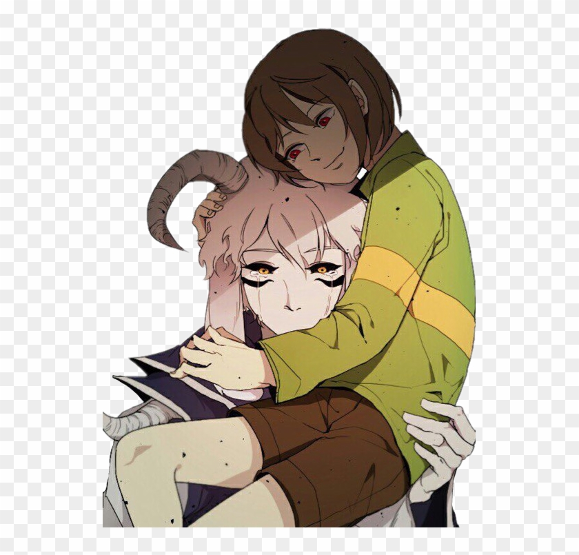 #game #undertale #chara And #asriel - Undertale Chara Y Asriel Clipart