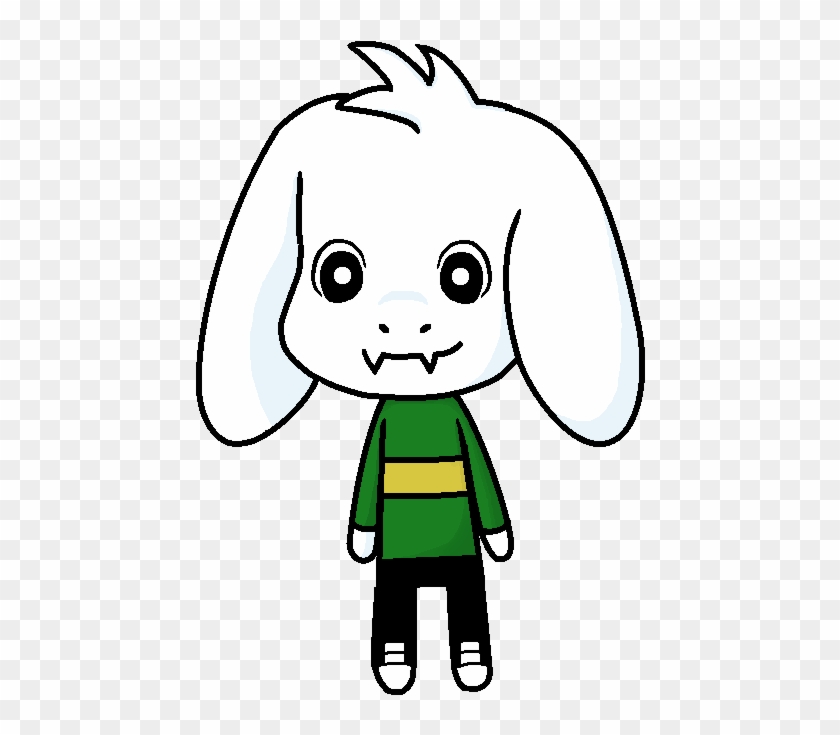 Asriel Undertale - Cartoon Clipart