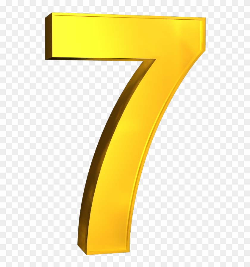 Number 7 Png - Number 7 3d Png Clipart