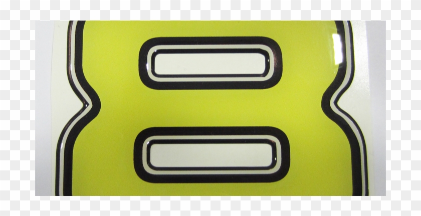 Numero 8 Amarillo - Number 8 3d Png Clipart