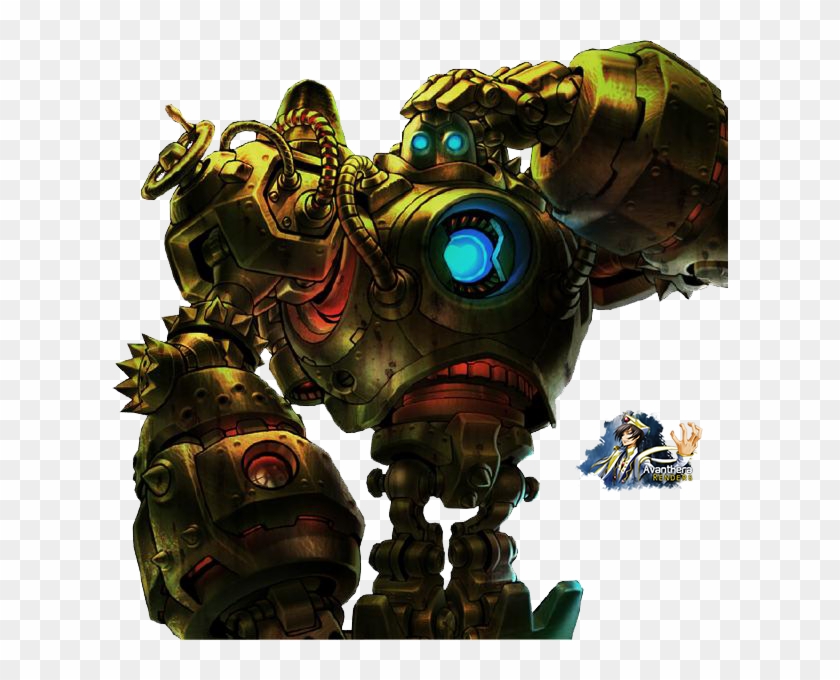 Rusty Blitzcrank Photo Rusty Blitzcrank Render Zpse6b56561 - League Of Legends Blitzcrank Clipart #5264100