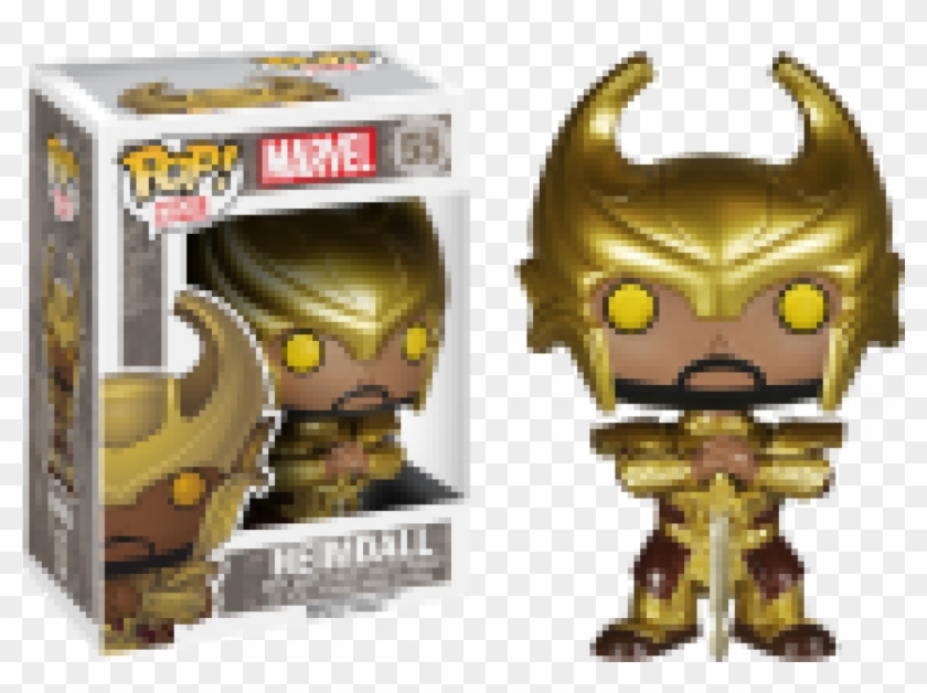 Funko Thor Dark World Heimdall With Helmet Pop - Funko Pop Heimdall Clipart #5264393