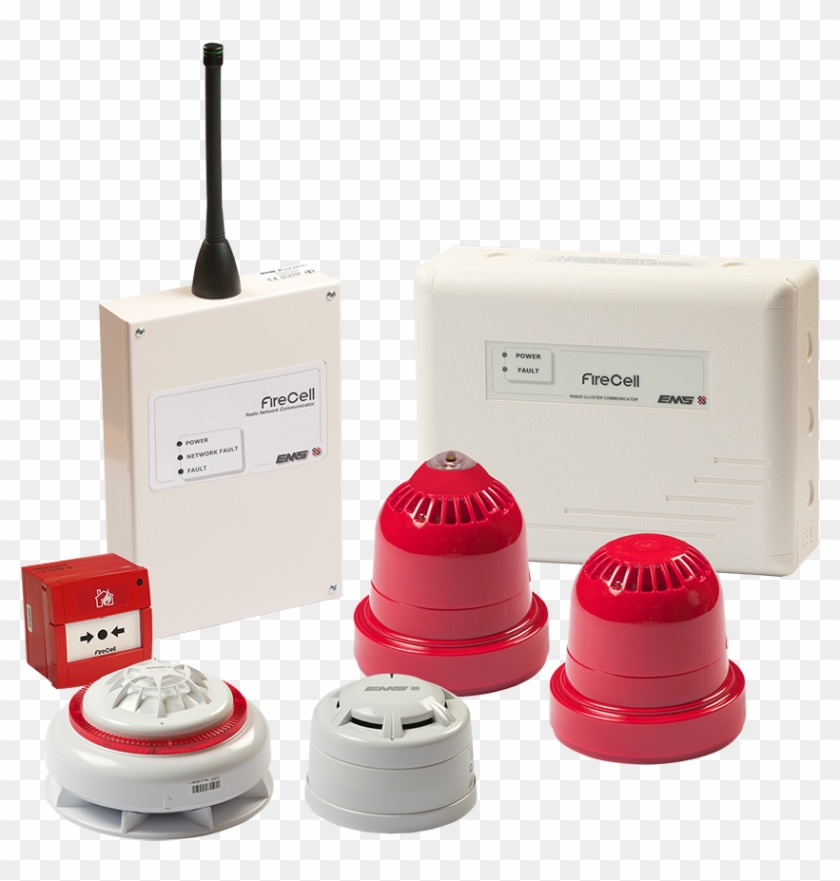 Wireless Fire Alarm Systems - Wireless Fire Alarm System Clipart #5264538