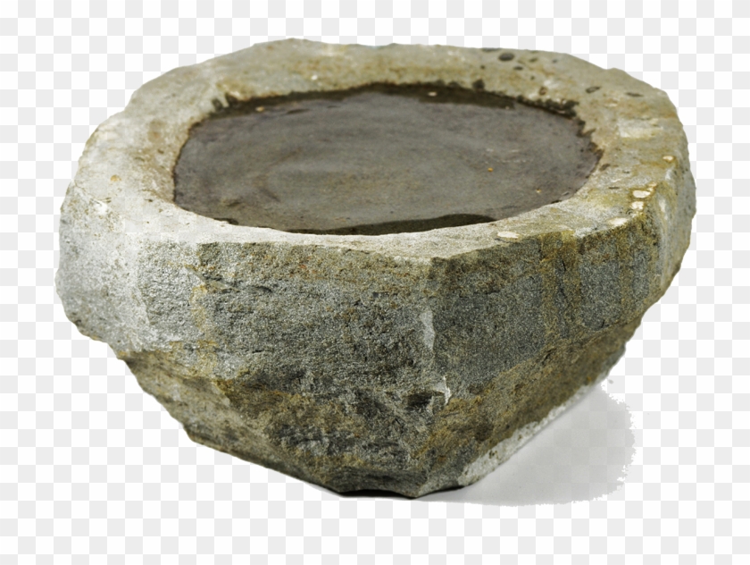 Hand-hewn Tabletop Birdbath Birdbath And Birdfeeder - Artifact Clipart