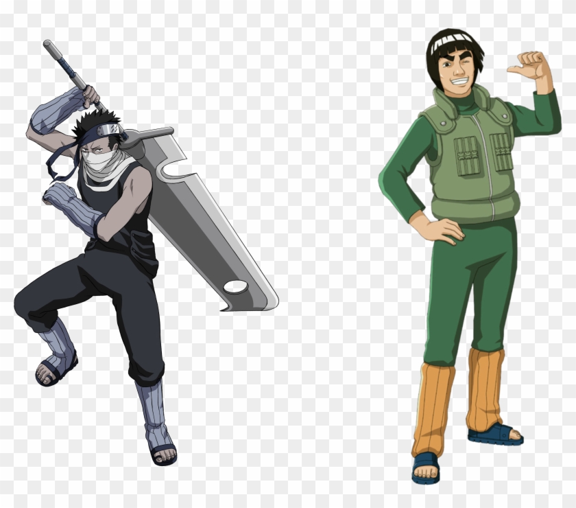 View Samegoogleiqdbsaucenao Spike And Vicious , - Naruto Zabuza Clipart