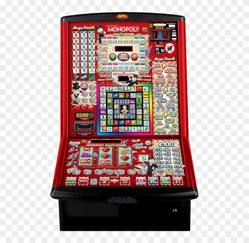 Monopoly Full House - Fruit Machines Clipart