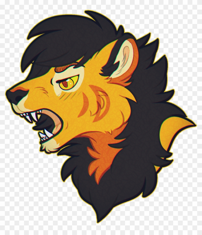 A Ligers Roar - Cartoon Clipart