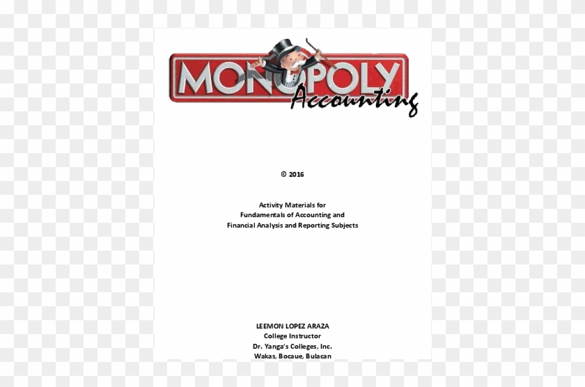 Pdf - Monopoly Clipart #5266268