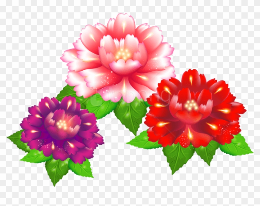 Download Exotic Flowers Png Images Background - Exotic Flower Clipar Transparent Png #5266382