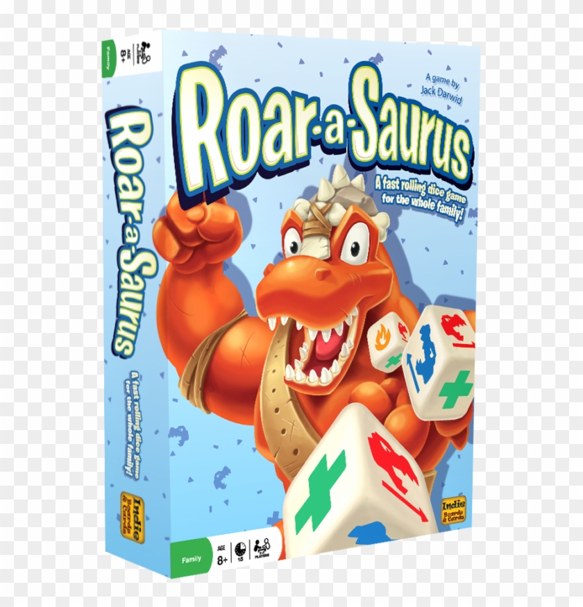 Roar A Saurus - Roar A Saurus Board Game Clipart #5266478