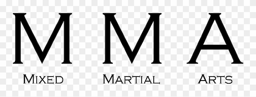 Mma Logo Png Transparent Image - Mma Clipart #5266544