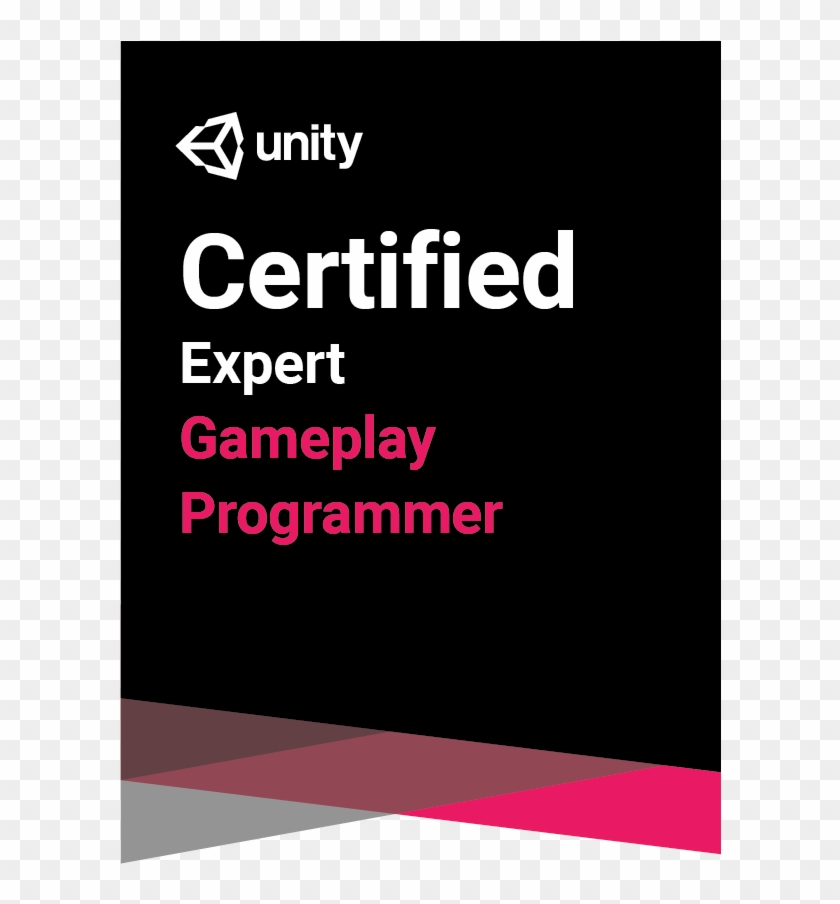 Unity Certified Gameplay Programmer - Unity Clipart