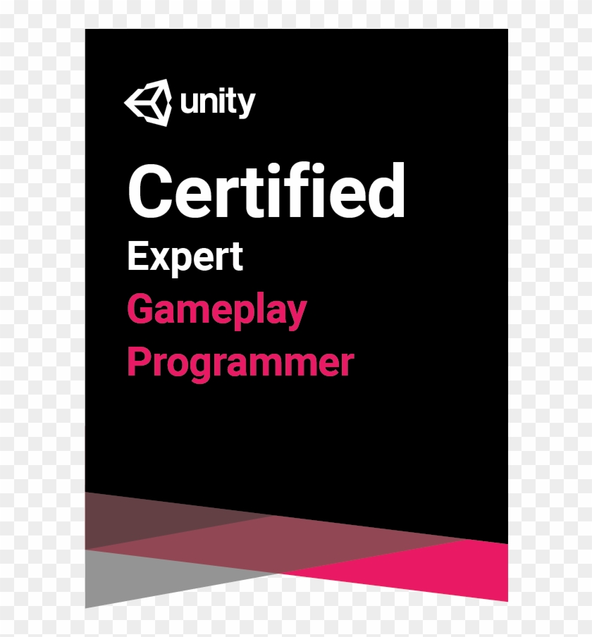 Unity Certified Gameplay Programmer - Unity Clipart #5266760