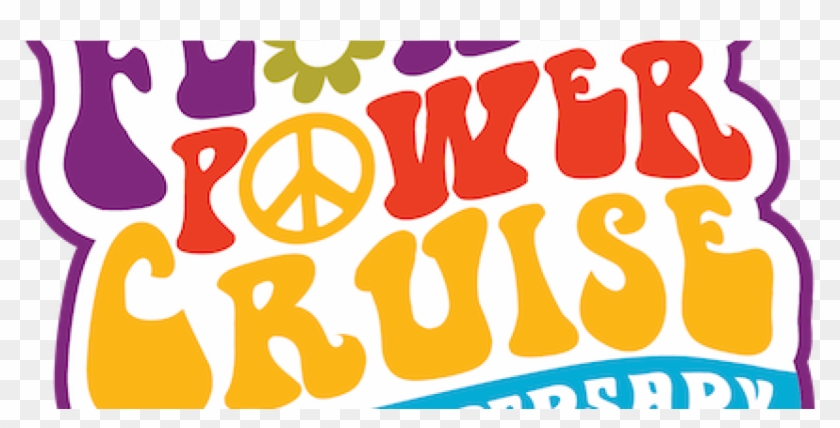 Classic Rock Music Cruises - Flower Power Clipart