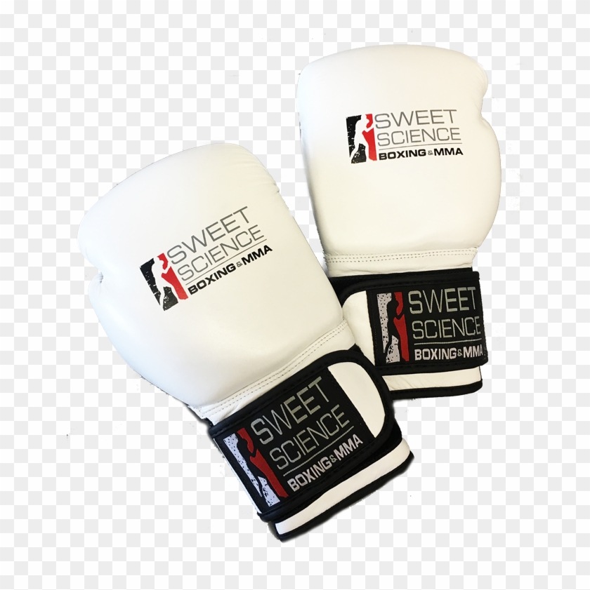 Sweet Science 16 Oz Boxing Gloves White , Png Download - Sweet Science 16 Oz Boxing Gloves White Clipart