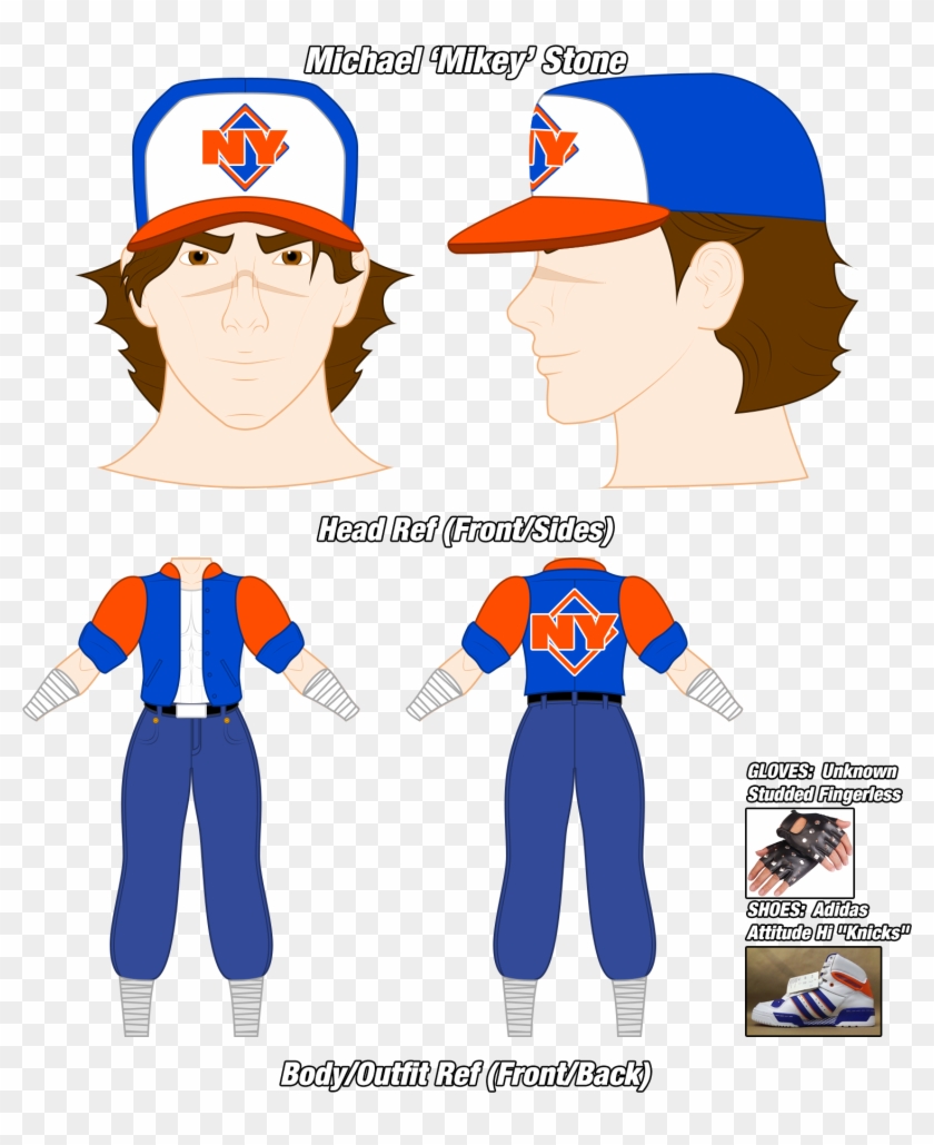 Bronx Brawler - Mikey Stone - Cartoon Clipart