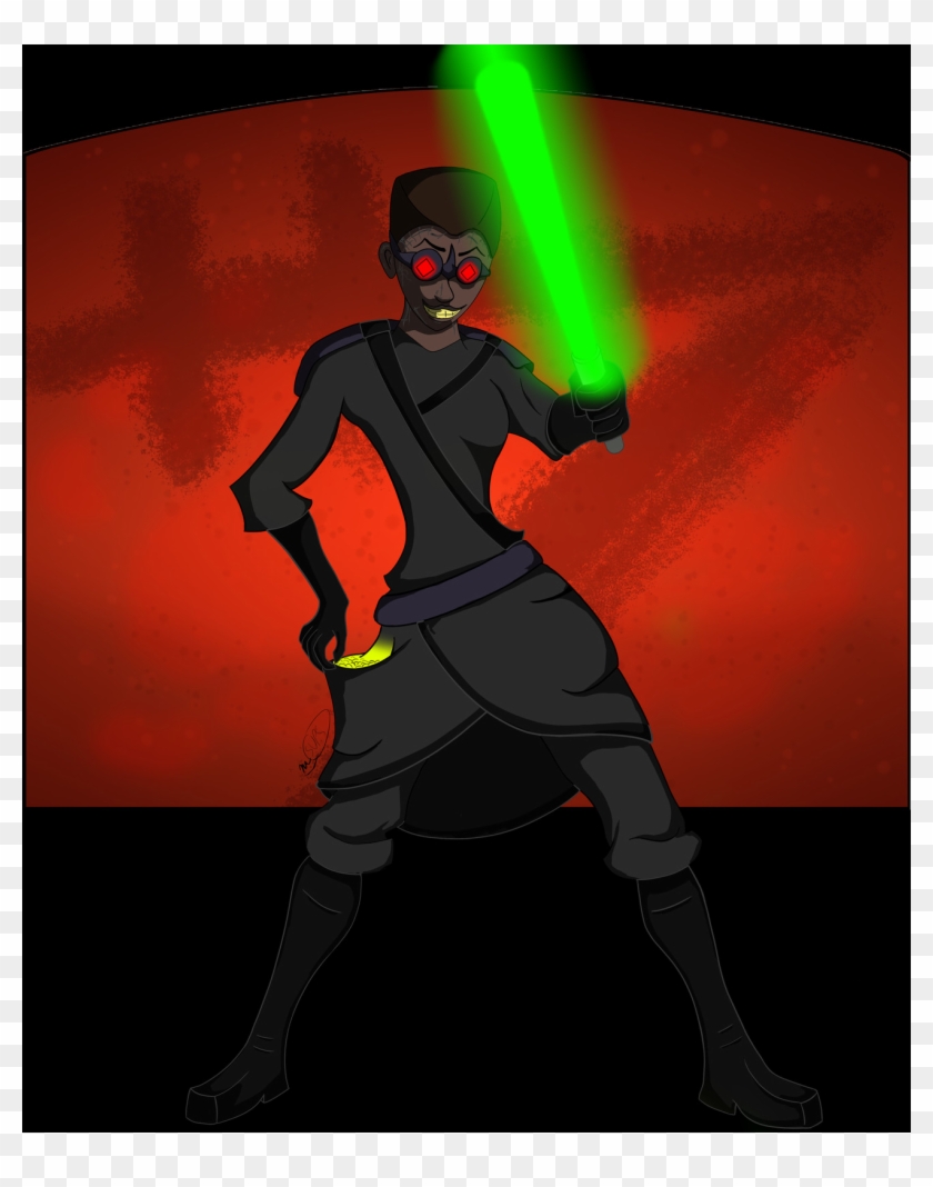 Darth Pockets - Illustration Clipart #5267801