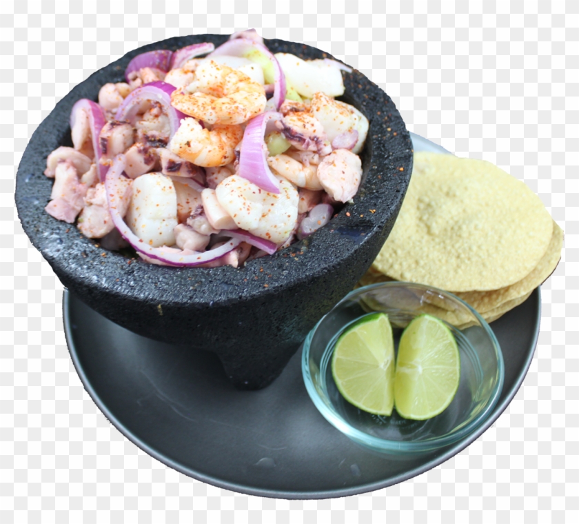 Aguachiles Molcajete Png , Png Download - Molcajete Mariscos Png Clipart #5267953