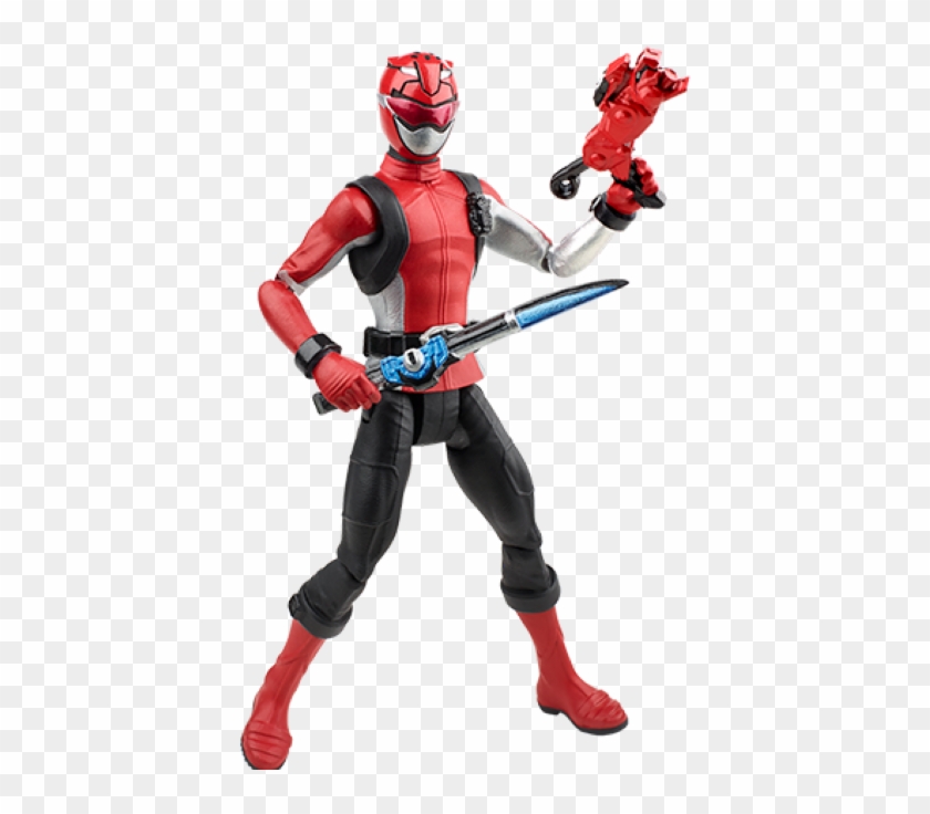 E5941 Prg 6in Bmr Red Ranger - Power Rangers Beast Morphers Toys Clipart