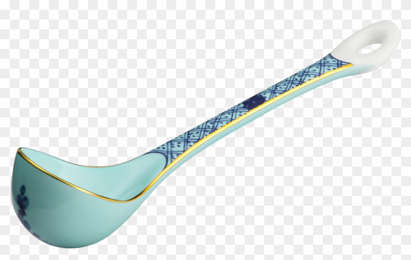 Gravy Boat Spoon Oriente Italiano Iris - Spoon Clipart
