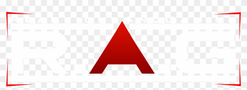 File - Reactionsandgaming - R - A - G - Triangle Clipart #5268636