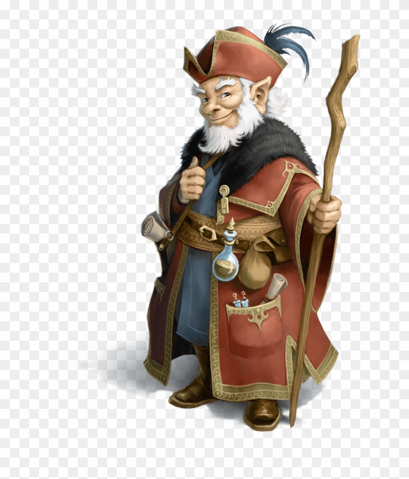 Gnome, No Background - Figurine Clipart