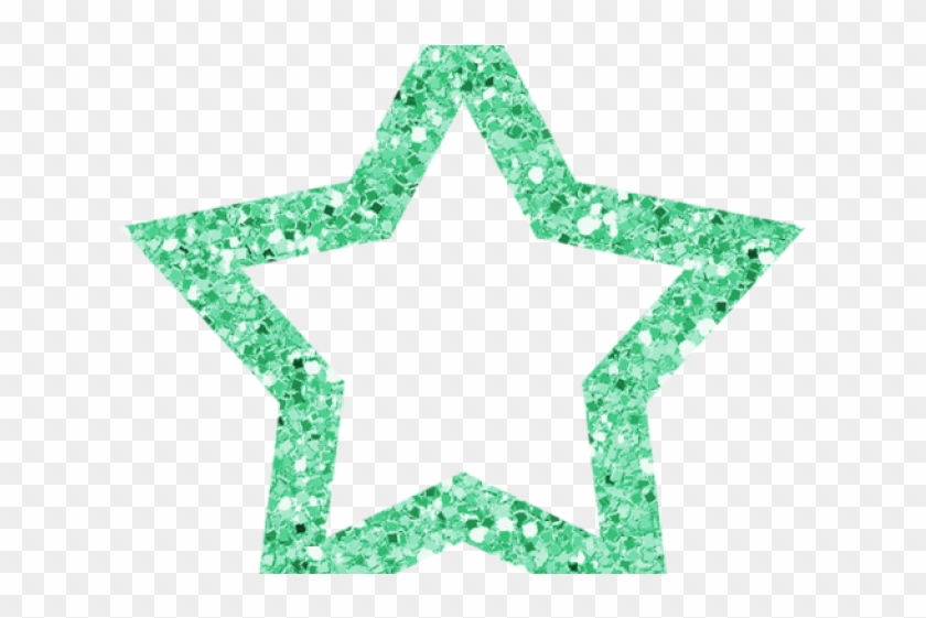 Glitter Gold Star Png Clipart