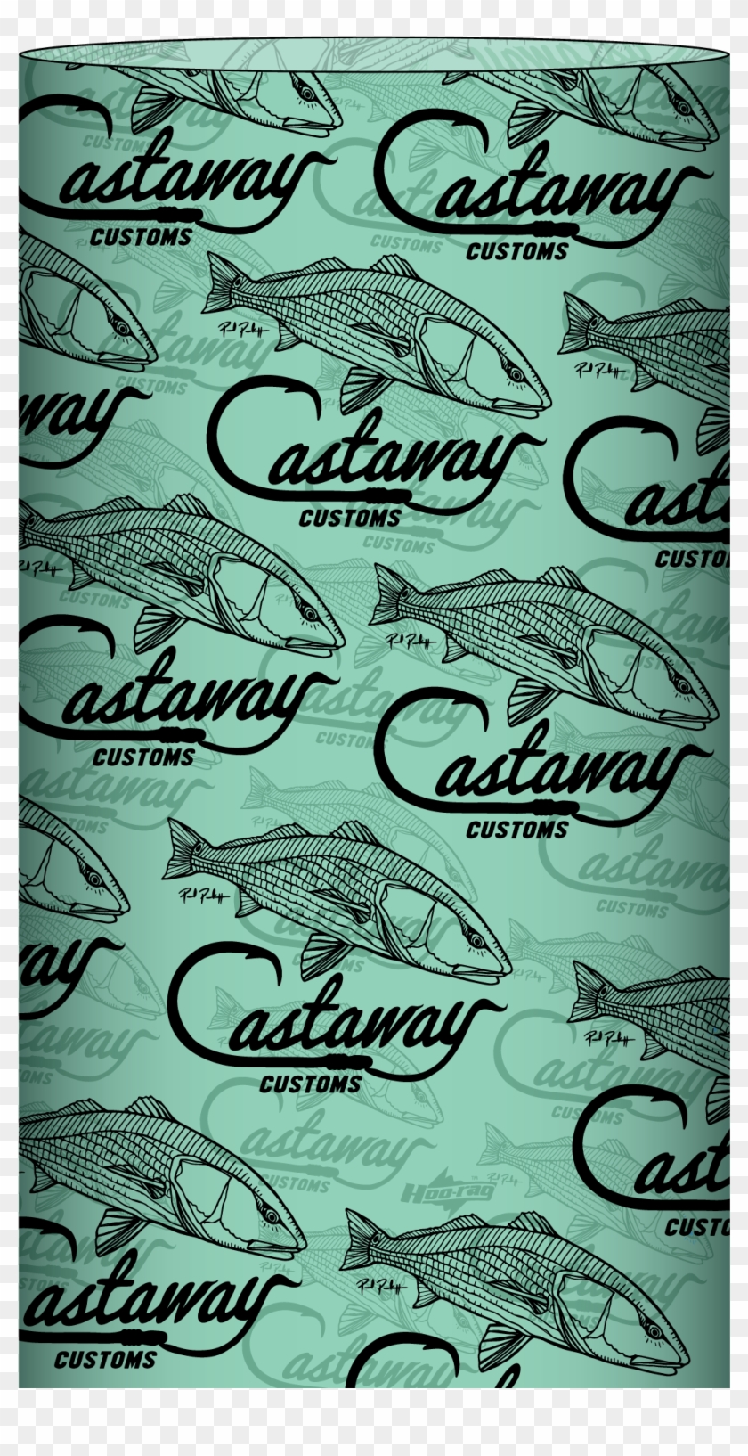 Redfish Hoo-rag - Sketch Clipart #5269551