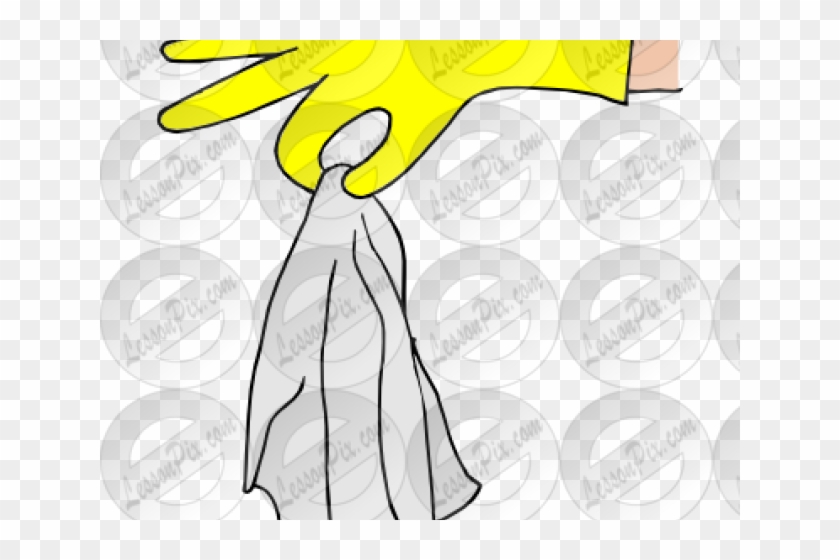 Rag Clipart Black And White - Png Download