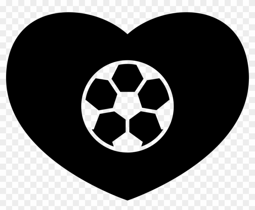 Football Heart Comments - Coração Com Pata De Cachorro Clipart #5269983