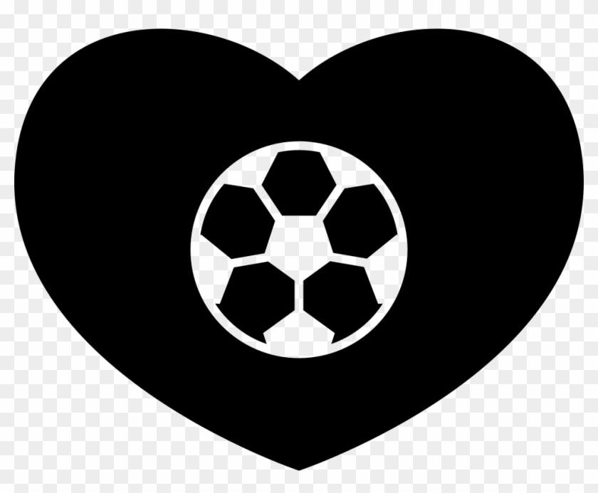 Football Heart Comments - Coração Com Pata De Cachorro Clipart