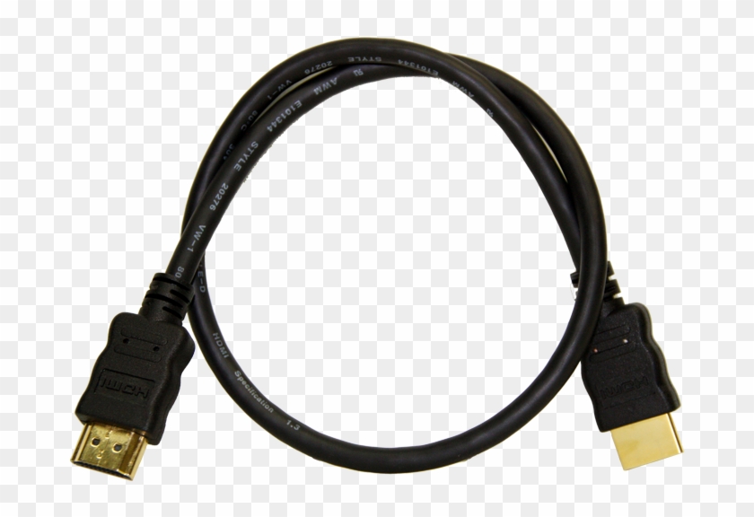 6 Feet Hdmi Cable - Hdmi Cable Transparent Background Clipart