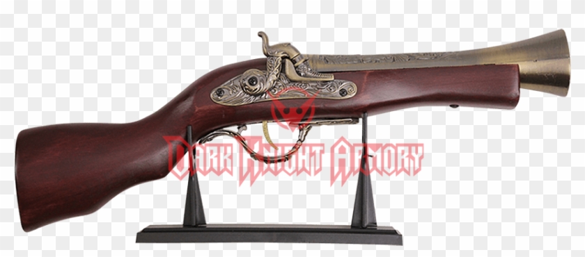 Transparent Shotgun Dead Rising - Blunderbuss Gun Clipart