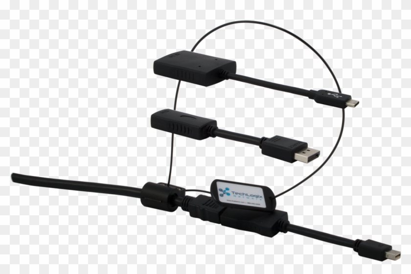 Larger Photo - Hdmi To Usb C And Mini Display Port Clipart #5270775