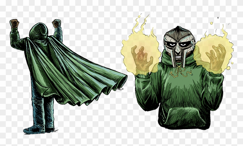 Mf Doom - Illustration Clipart #5270894