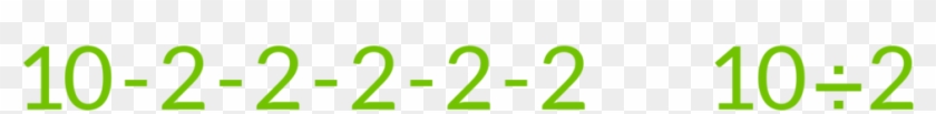 Multiplication Division Same But Different 10 Div 2 - Colorfulness Clipart