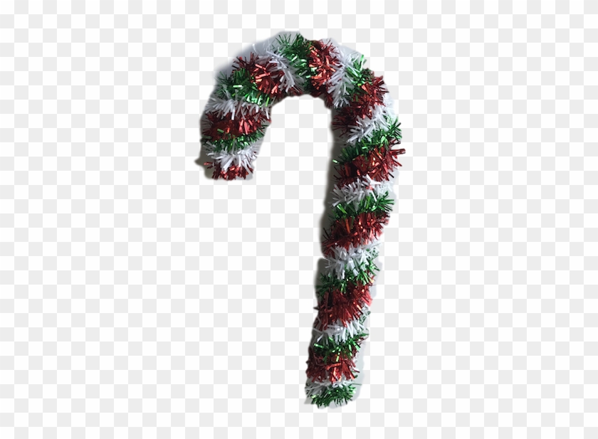 Classic Christmas Ornament Set Pack Of 4 Assorted Glittered - Candy Cane Clipart #5270990