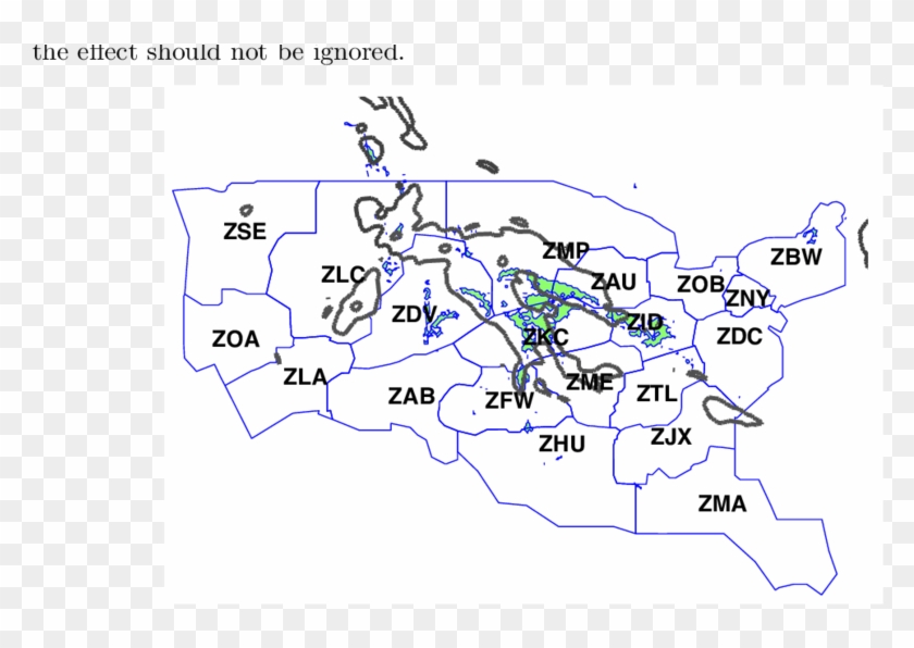 Contrail Favorable And Ciws Precipitation Regions Overlapped - Map Clipart