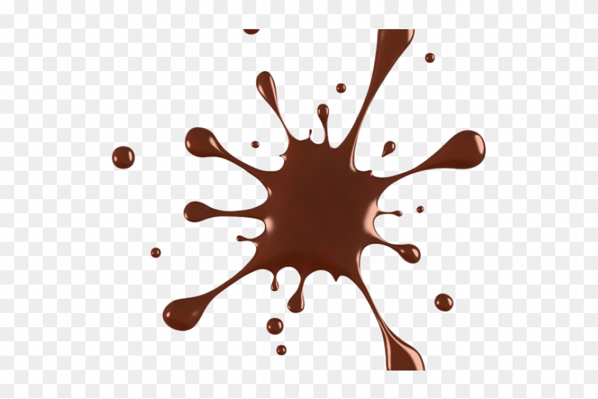 Splash Clipart Chocolate - Chocolate Vector Splash Png Transparent Png #5271403