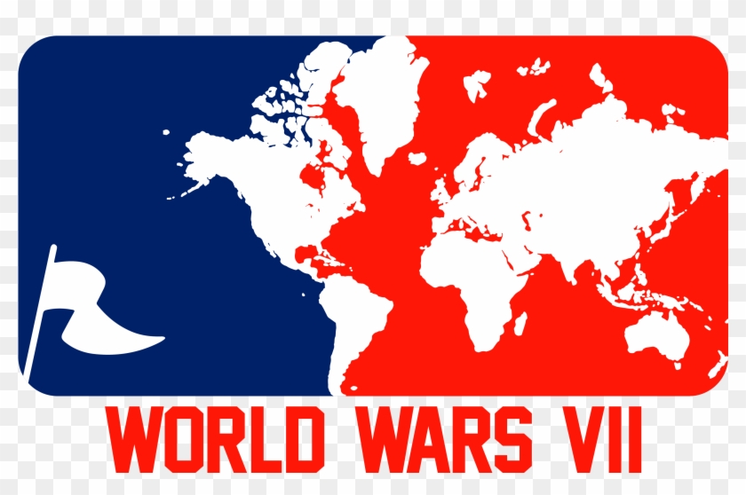 World Wars - World Map For Paint Clipart