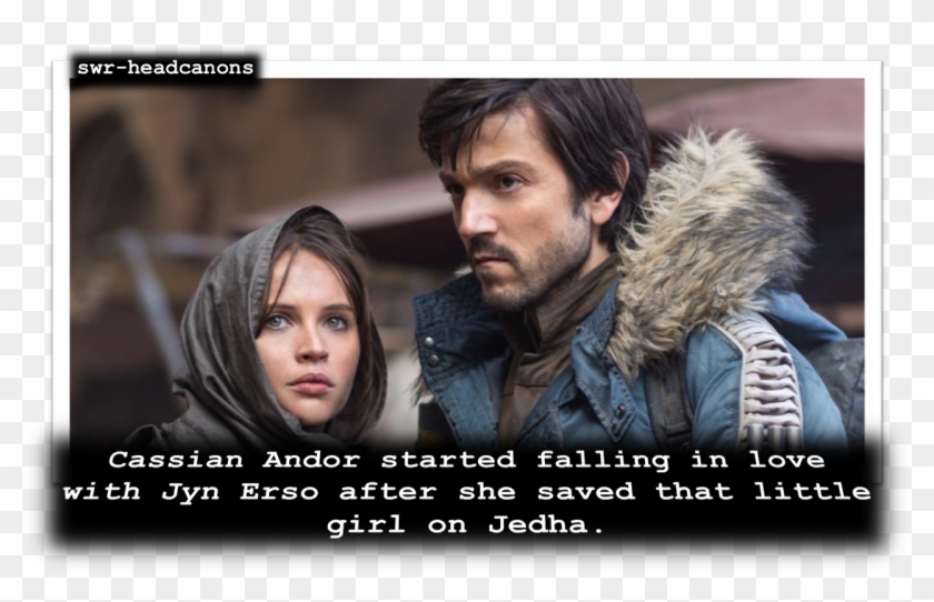 Cassian Andor Started Falling In Love With Jyn Erso - Jyn And Cassian Star Wars Clipart #5271965
