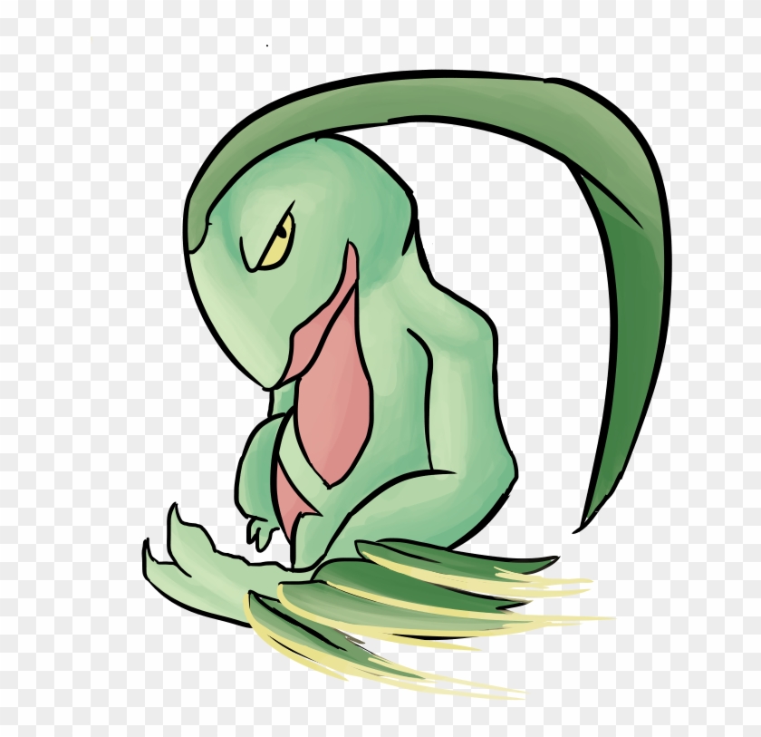 Pokeddexy Challenge - Grovyle - Cartoon Clipart #5271992