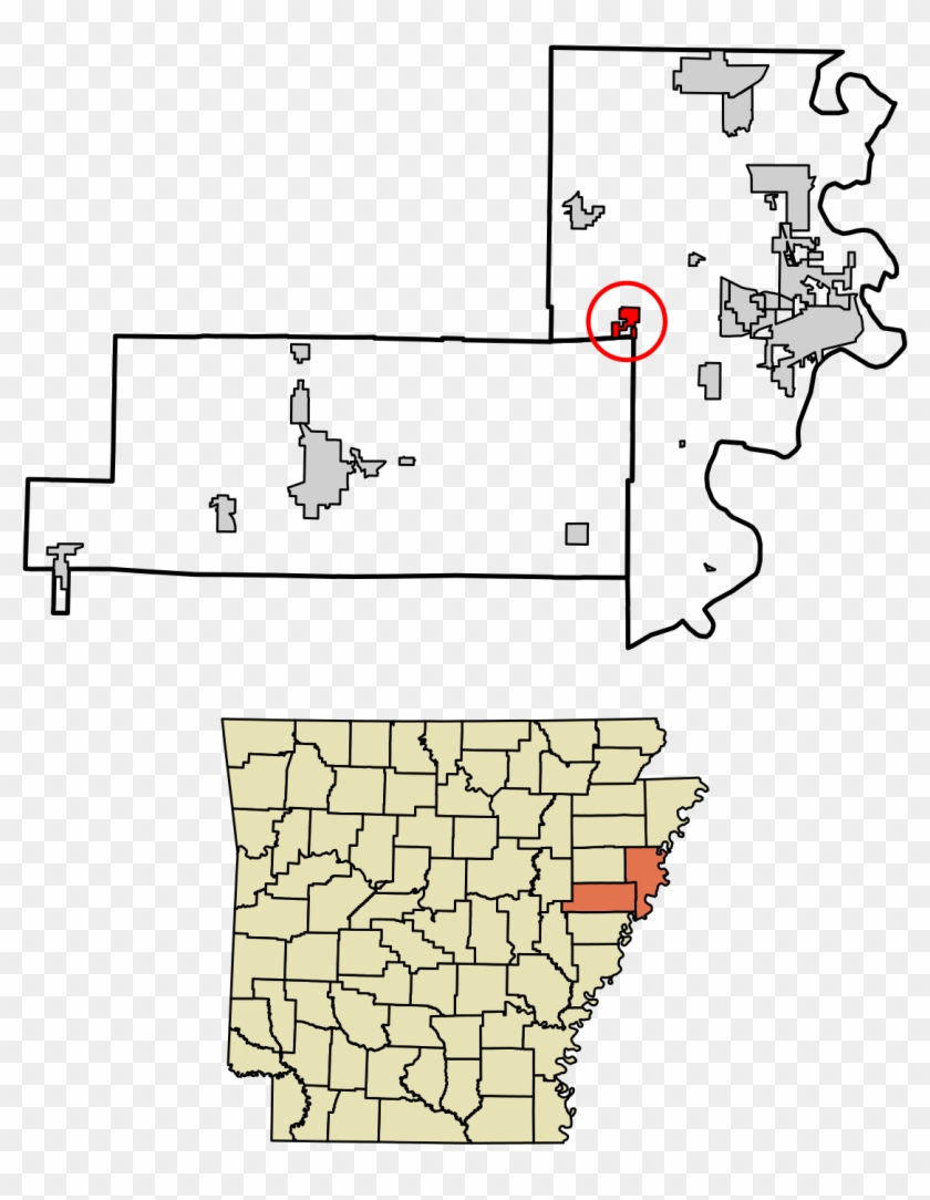 Jennette Ar - Hot Springs Village Community Map Clipart