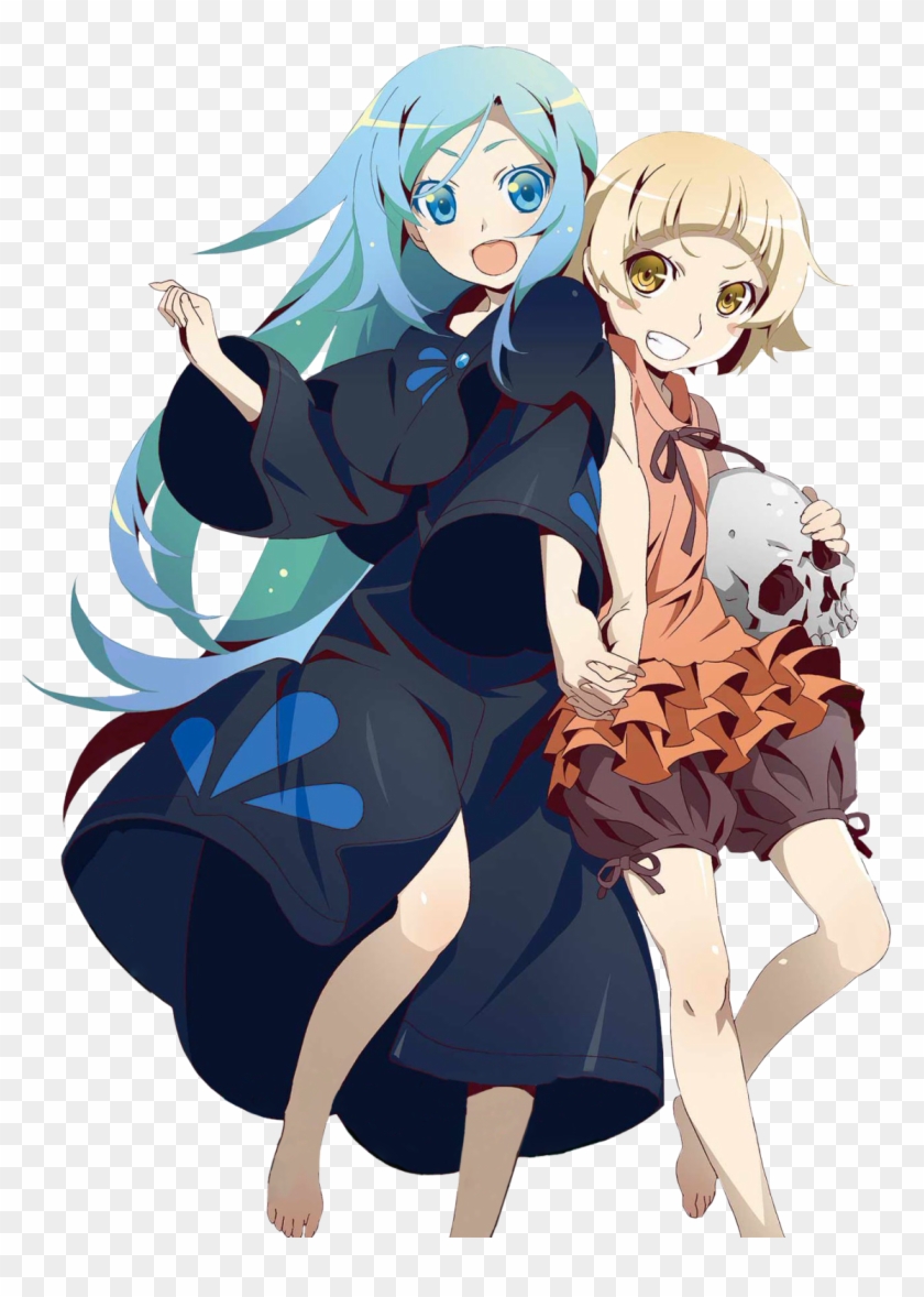 Zaregoto Akio Watanabe Oshino Shinobu Nisioisin Ghostory - Kubikiri Cycle Fanart Clipart