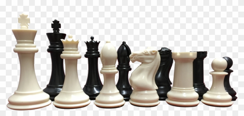 Quadruple Heavy Weight Tournament Chess Game Set - Plastic Chess Pieces Clipart #5272281