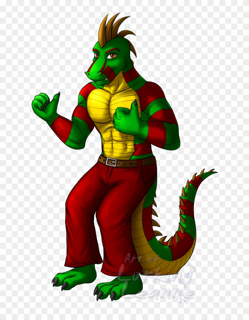 Darvarus Thumbs Up By Lurking Leanne Fur Affinity [dot] - Cartoon Clipart